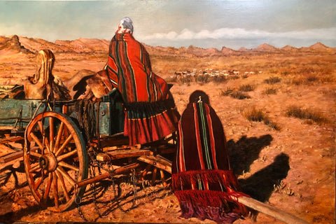 A Simple Pleasure As They Watch The Flock