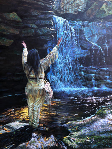 SPIRIT OF ELAKALA  53 X 46"