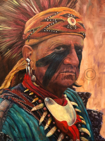 REDSTICK BLOODMAN 18 X 14"