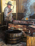 HIS FAVORITE PLACE  28X22"